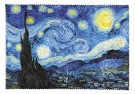 Glasögonfodral med putsduk Vincent van Gogh - Stjärnnatt