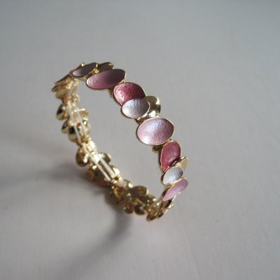 Elastiskt Armband Rosa Guld