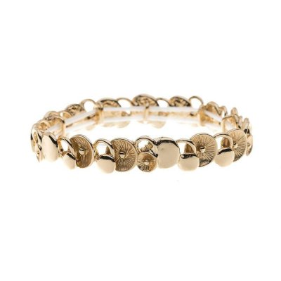 Elastiskt Guldpläterat Armband