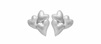 Silverpläterade Örhängen Melissa Dansk Smykkekunst