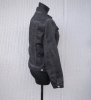 Svart Jeansjacka Crash Washed black