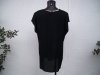 Svart Rrosa Blommig Tunika Blus Spor. Ze-Ze