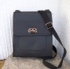 Svart Messenger Axelremsväska Bags by Dansk