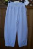 Vita Linnebyxor med vida ben. Puro Lino