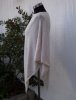 Beige Poncho Ull-Kashmir Mix