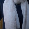 Beigerosa tunn scarf sjal