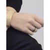 Trixie Ring 3i1 Guld Hematit Rhodium Dansk Smykkekunst