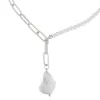 Halsband Pärlmix Silverpläterat
