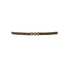 Elastiskt Armband Taylor Coffee Gold Dans Smykkekunst