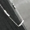 Stålhalsband Mini Kuber
