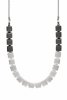 Dansk Smykkekunst Halsband Silver/hematit