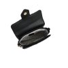 Svart liten axelremsväska clutch