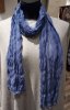 Duvblå Lång Scarf