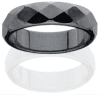 Fasettslipad Hematitring Magnani Smyckesdesign