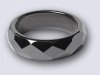 Fasettslipad Hematitring Magnani Smyckesdesign