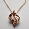 Halsband Guld Brun Mix
