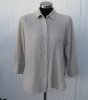Beige Muslinblus