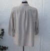 Beige Muslinblus