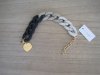 Armband Kedja Beige Nougat Svart