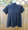 Svart T-shirt A-linje