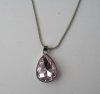 Kort Halsband Rosa Droppe