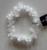 Elastiskt Armband Vita Bergkristaller