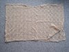 Beige Spetsponcho / Nätponcho