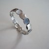 Elastiskt Armband Grått Silver