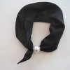 Svart Scarf Med Magnet