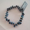Elastiskt Armband Blå Stenar - Gemini Smycken