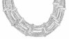 Halsband Silverpläterade Pärlor Magda Dansk Smykkekunst