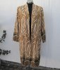 Mönstrad Kappa Kimono Beige Cremevit