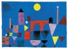 Hårt Glasögonfodral med putsduk. Paul Klee - Röd bro