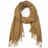Sandbeige Lång Halsduk Sjal