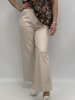 Stretchiga Kostymbyxor Beige Taupe