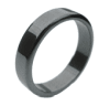 Slät Hematitring Unisex Magnani Smyckesdesign