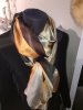 Baglady Silkesjal Brun Multi