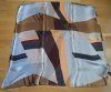Baglady Silkesjal Brun Multi