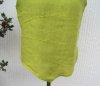 Anisgrön Ärmlös Linneblus