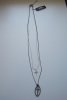 Dansk Smykkekunst Halsband JUNE Silver Hematit