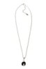 Halsband med svart kristall. Lotta Design of Sweden