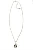 Halsband med grå kristall. Lotta Design of Sweden
