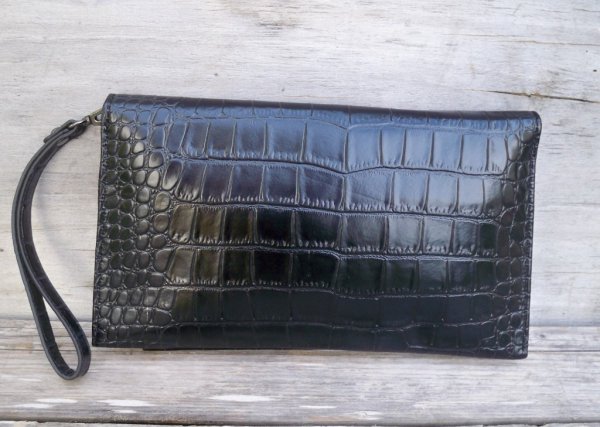 Svart Väska Clutch David Jones