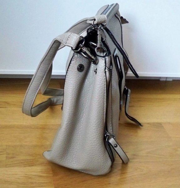 Grå Väska / ryggsäck med axelrem Bags by Dansk