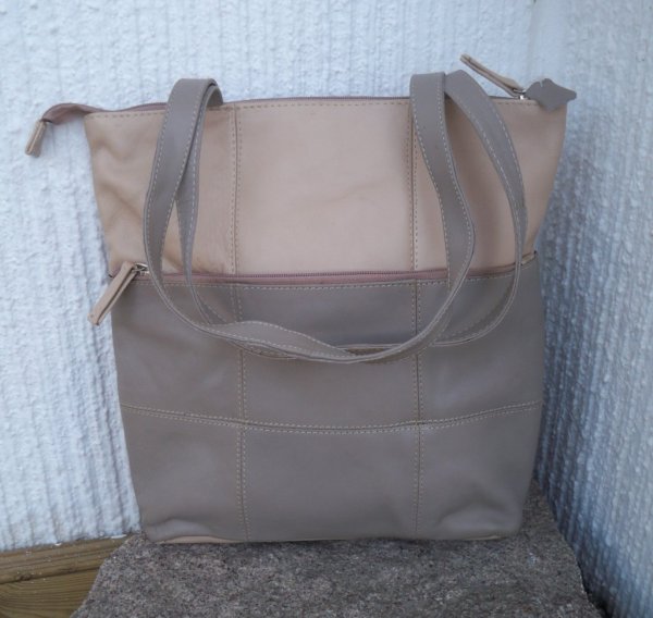 Skinnväska Kasse Grå Beige