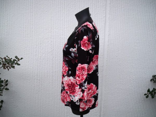 Blommig Topp Rosa Bonsai Ze-Ze