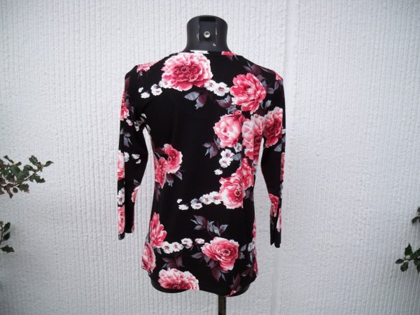 Blommig Topp Rosa Bonsai Ze-Ze