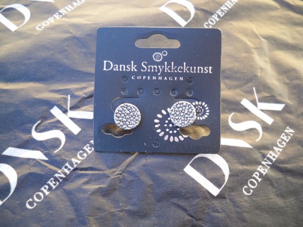 Örhängen Hematit Trixie Dansk Smykkekunst