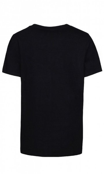 Svart T-shirt Med Paljett text