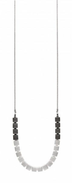 Dansk Smykkekunst Halsband Silver/hematit